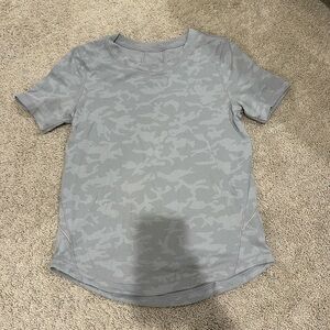 Lululemon White Camo Shirt